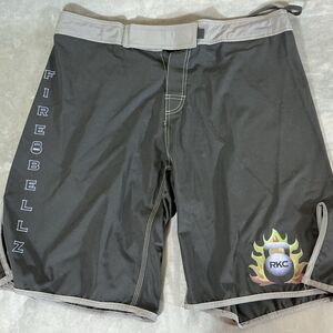 RKC Firebellz Men’s Fighting Training Shorts Black Epic MMA Gear 36